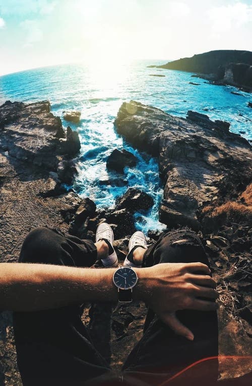 Daniel Wellington Men's Classic Cornwall Black Polyester Watch 40mm In Black