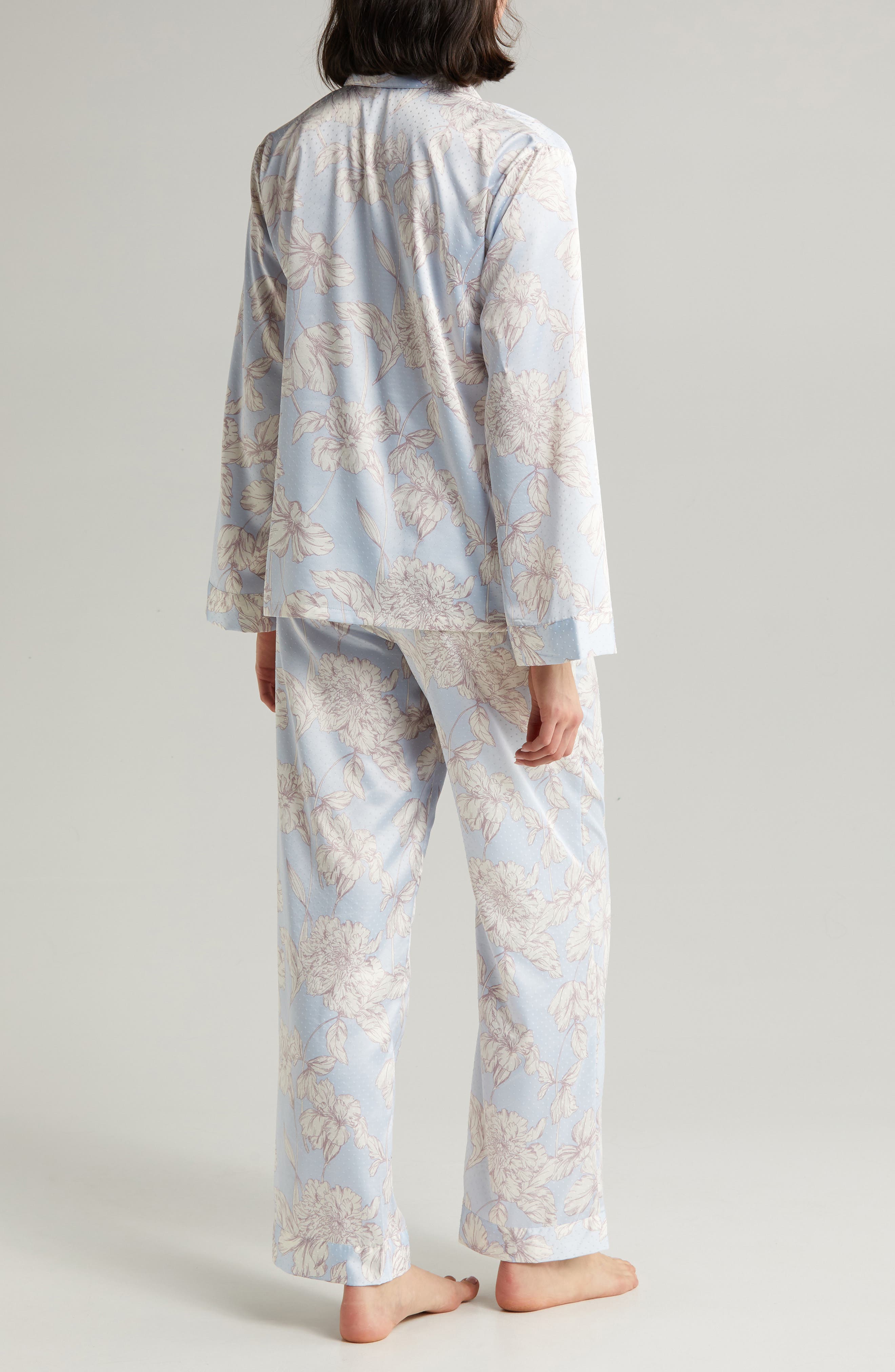 Nordstrom Dobby Satin Pajamas (Women) | Nordstromrack