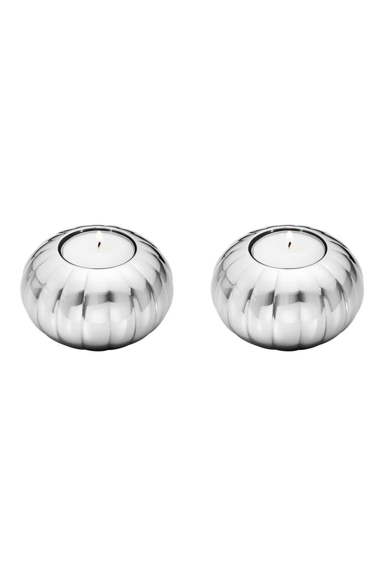 Bernadotte Set of 2 Tealight Holders, Main, color, NO COLOR