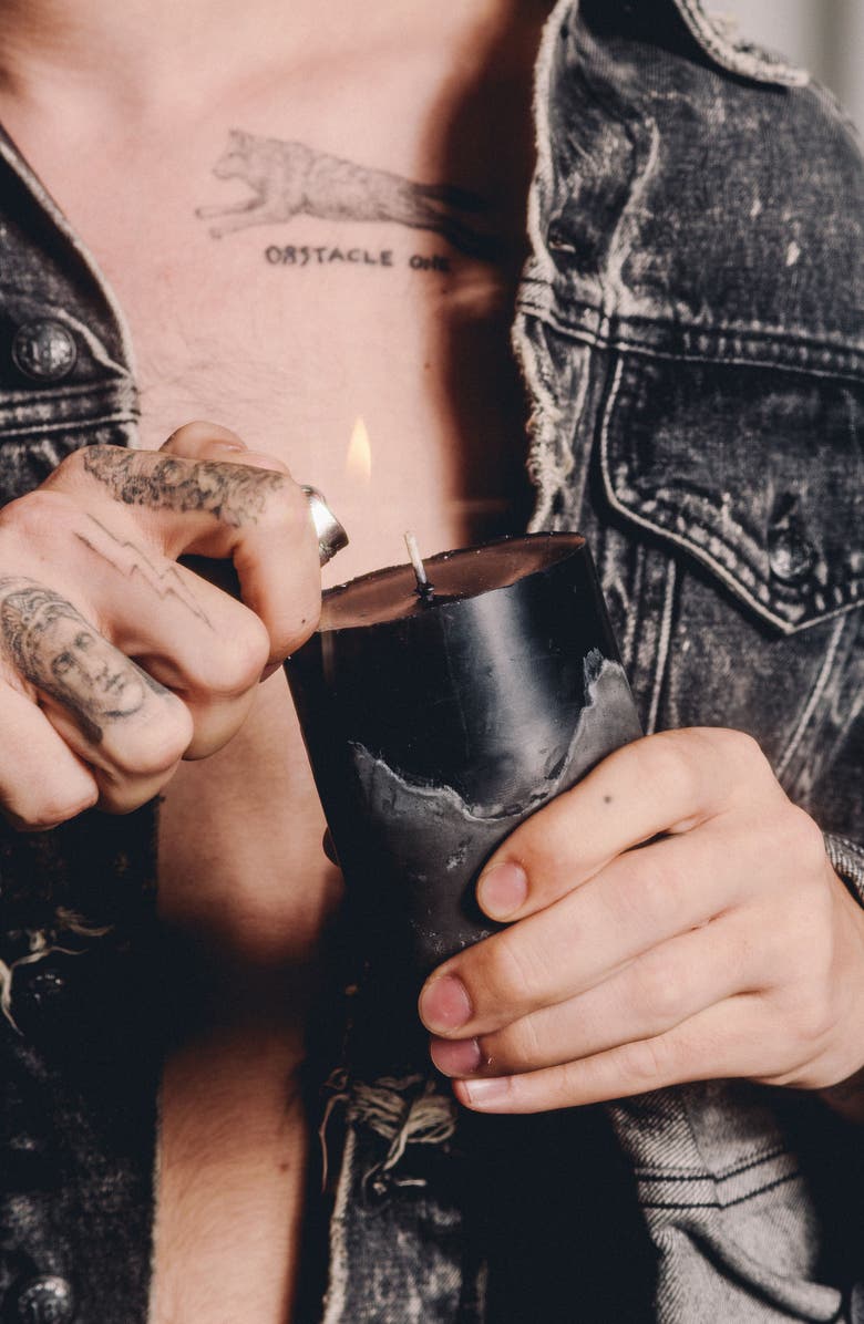 Novel Studios Vetiver Concrete Candle, Alternate, color,