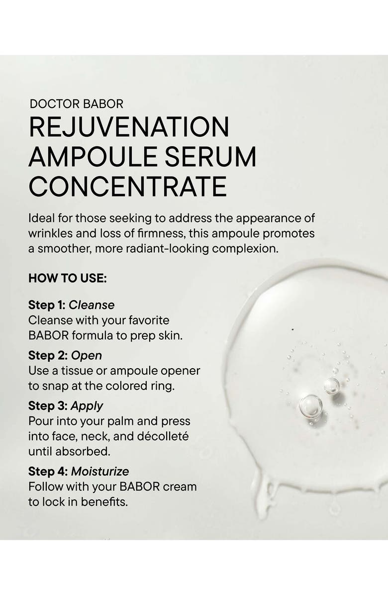 BABOR Rejuvenation Ampoule, Alternate, color,