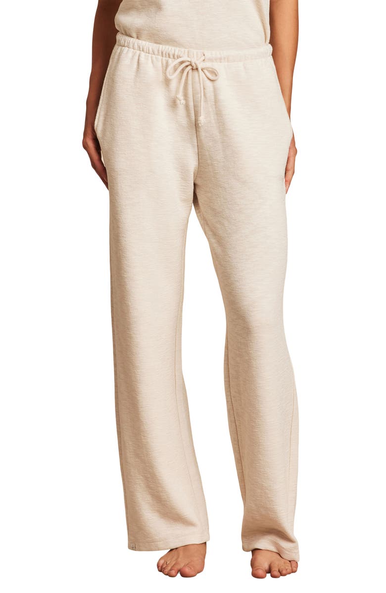 Barefoot Dreams<sup>®</sup> Malibu Collection<sup>®</sup> Slubbed Drawstring Waist Pants, Main, color, 