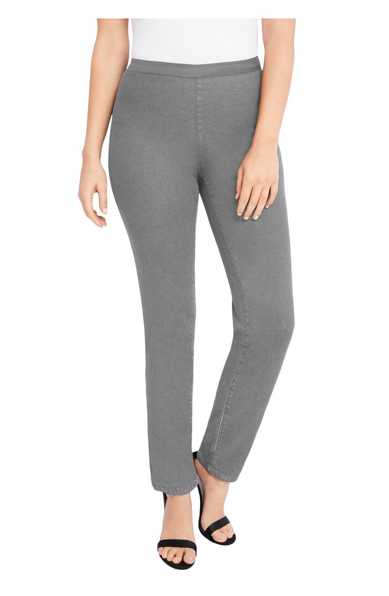 Jessica London Stretch Denim Straight-Leg Jegging, Main, color, 