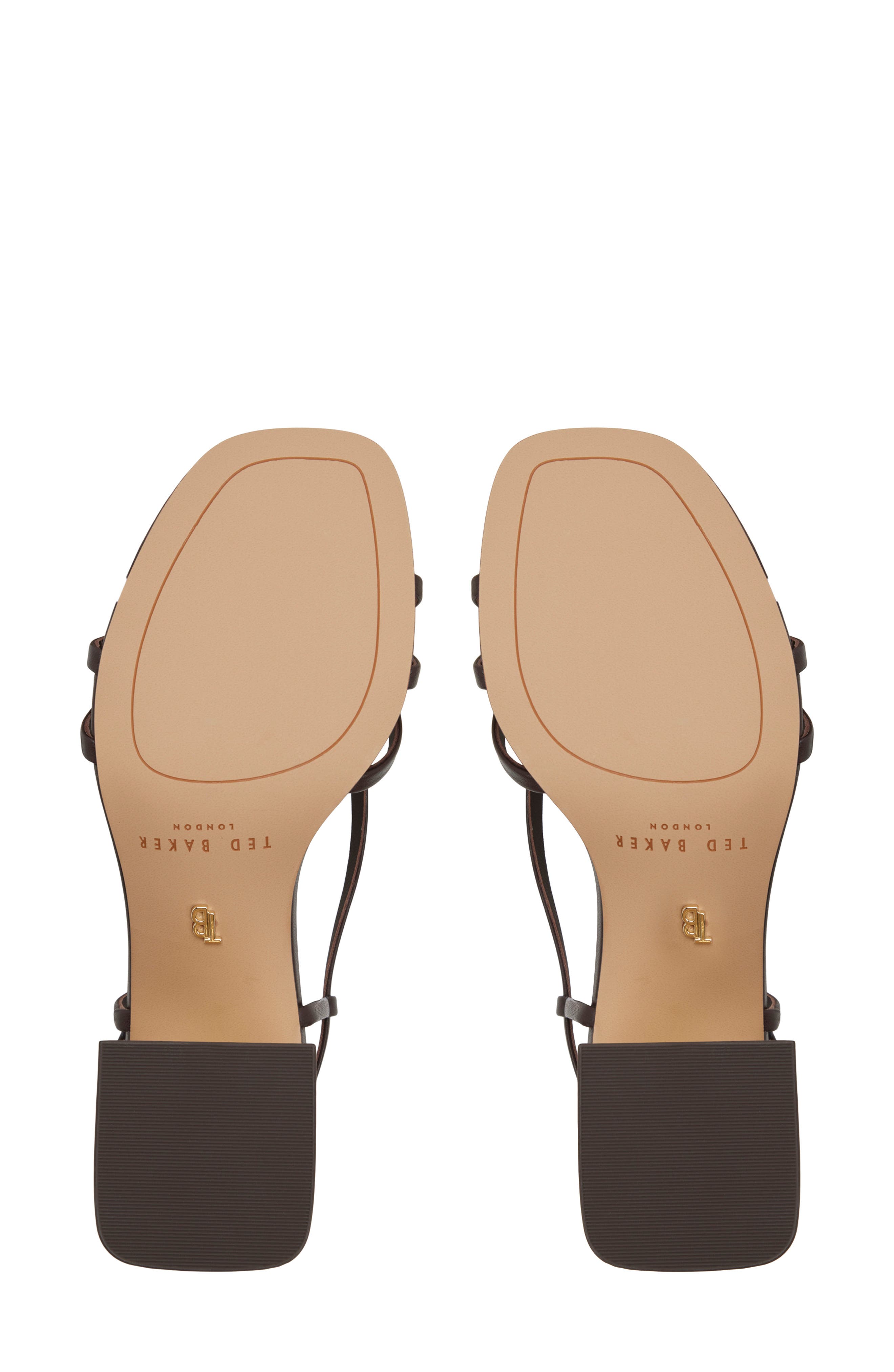Ted Baker Eliza Slingback Sandal, Alternate, color, Dark Brown