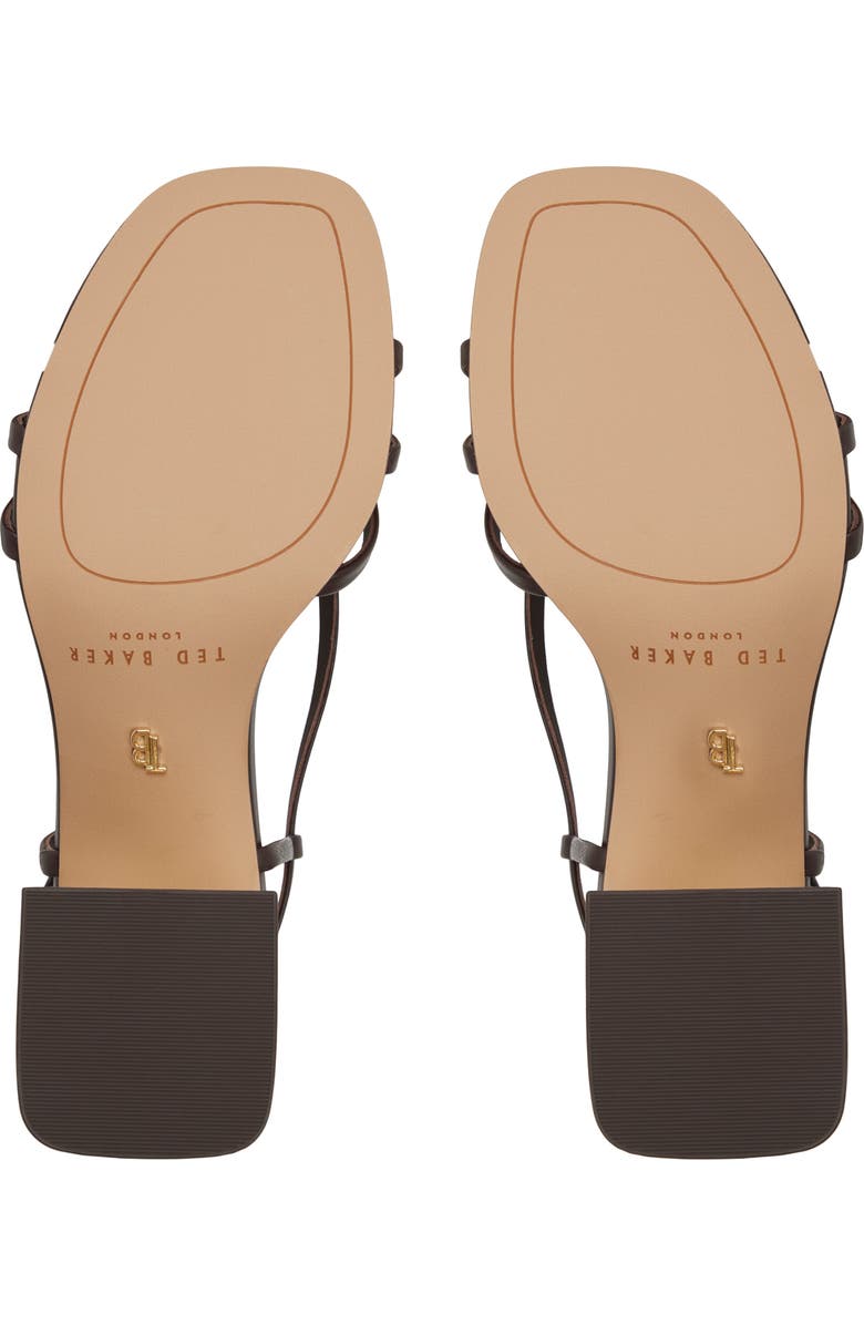 Ted Baker Eliza Slingback Sandal, Alternate, color, Dark Brown