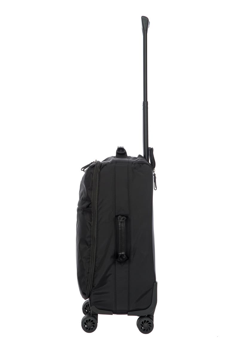 X-Bag 21-Inch Spinner Carry-On, Alternate, color, BLACK/ BLACK