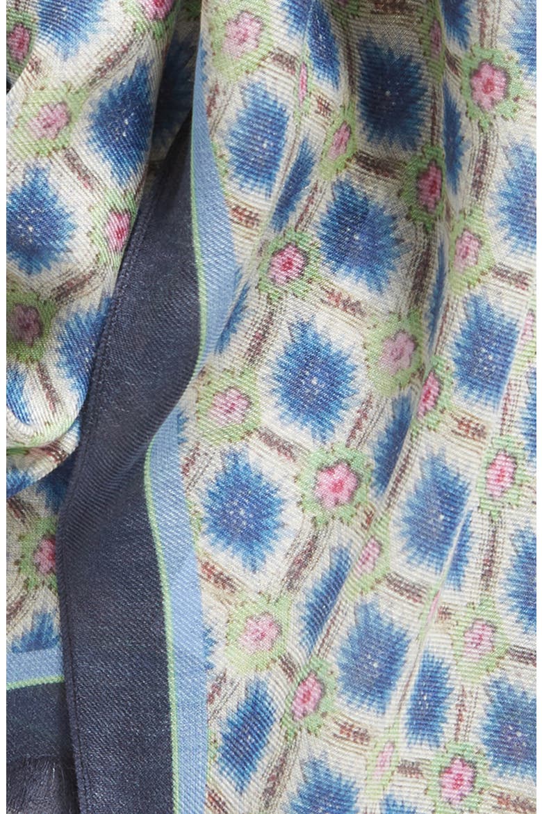 Calcutta Silk Scarf, Alternate, color, 0200 BLUE