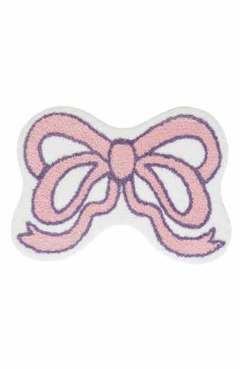 VCNY HOME Pink Bow Bath Mat