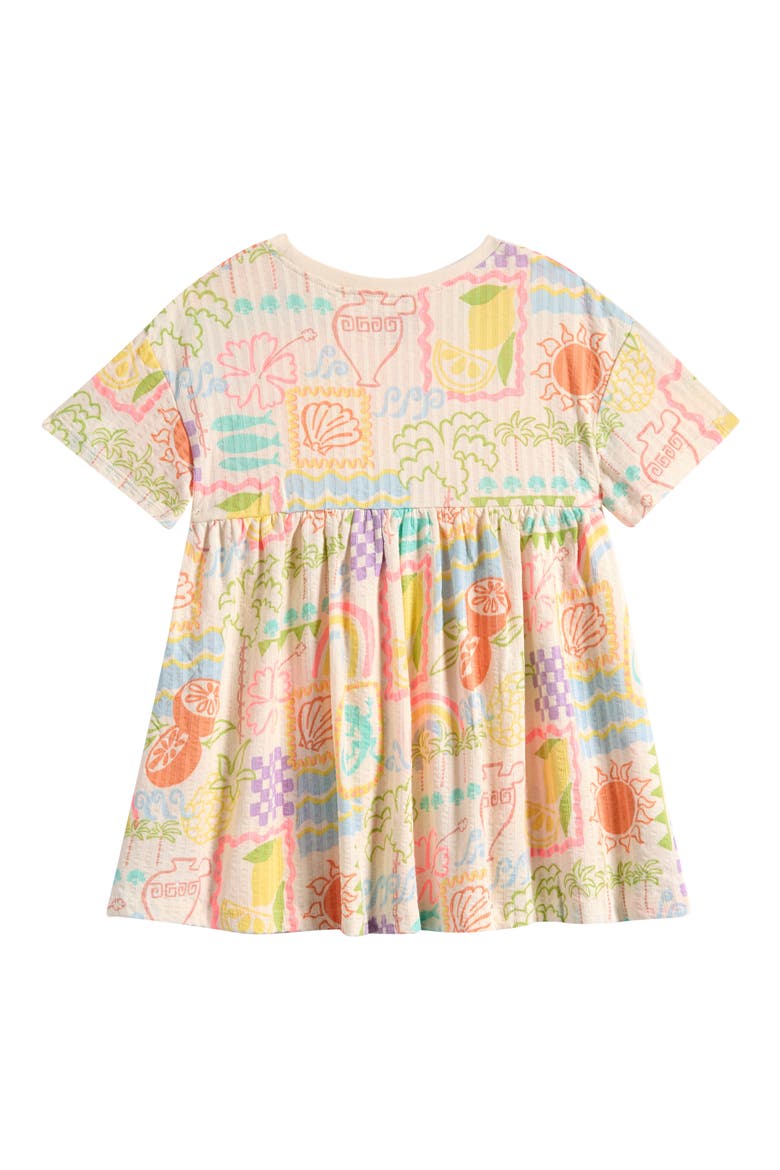 Rib Jersey Dress, Alternate, color, MULTI