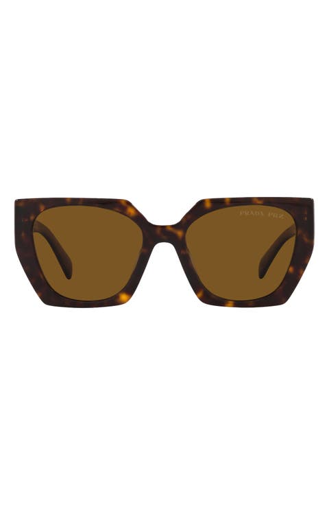 54mm Polarized Irregular Sunglasses