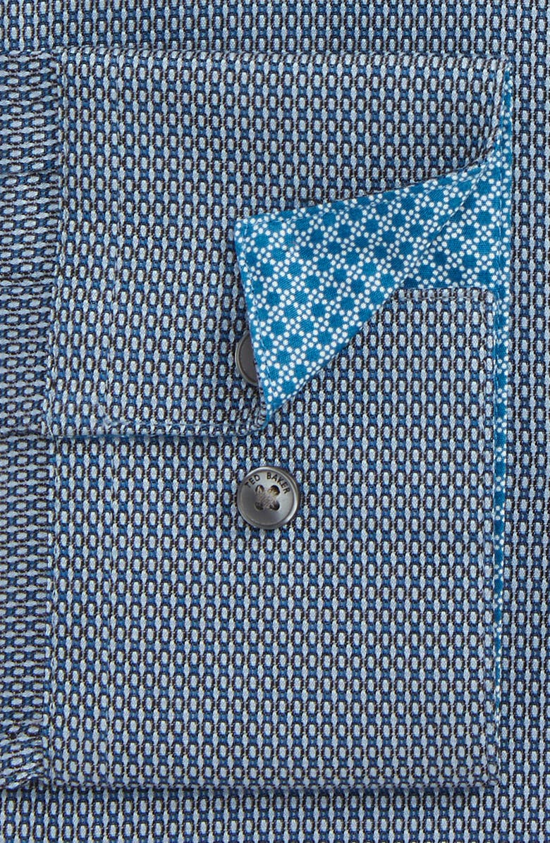 Ted Baker London Trim Fit Dress Shirt, Alternate, color, 