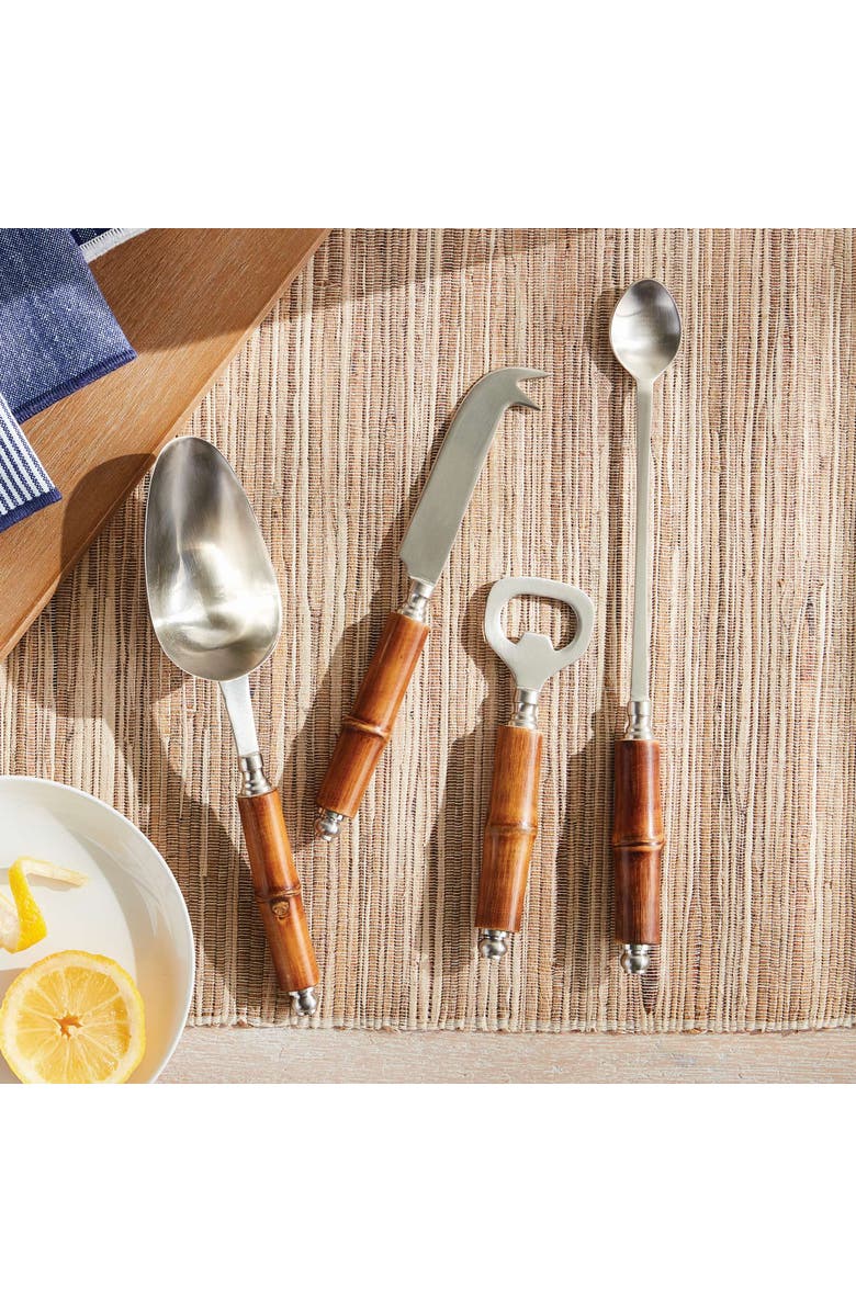 Napa Home & Garden Barclay Butera Keystone Cocktail Accessories Set Of 4, Alternate, color, Brown