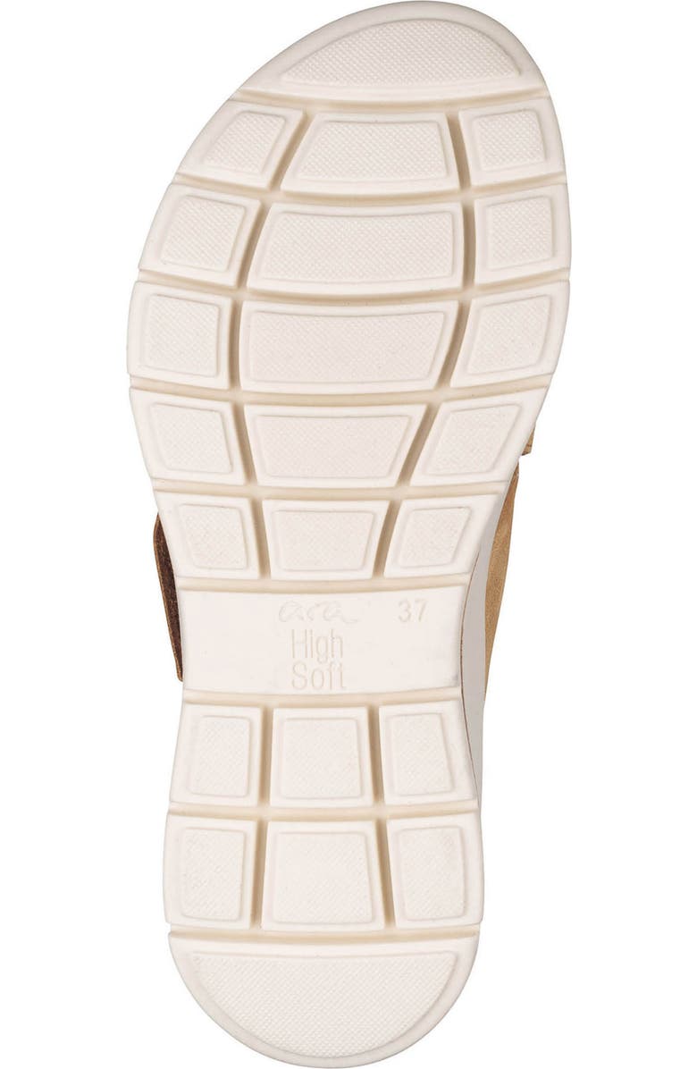 ara Santiago Slingback Platform Wedge Sandal, Alternate, color, Caramel