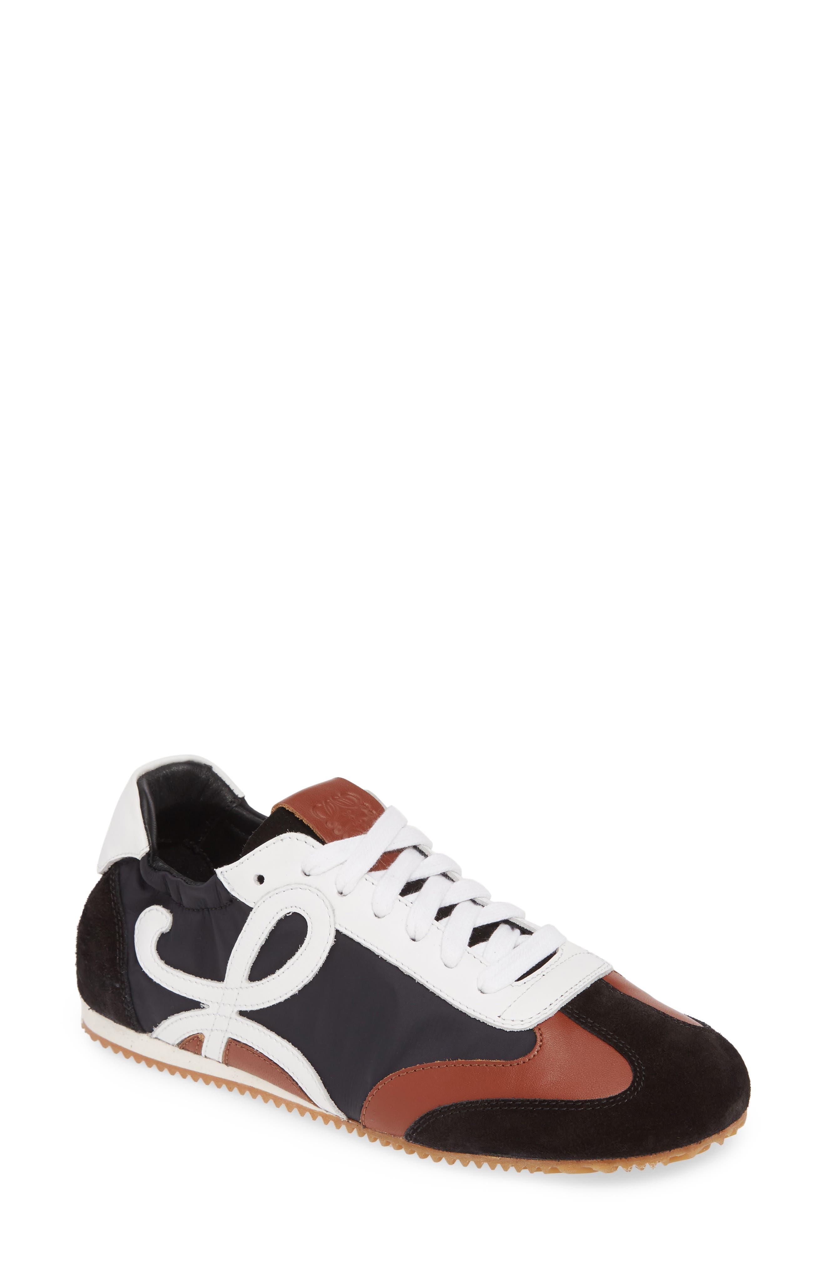 Loewe Scrunch Lace-Up Sneaker, Main, color, 