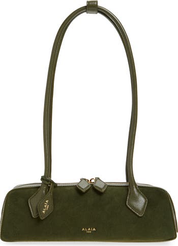 ショルダーバッグ・ポシェット TECKEL SMALL SUEDE BAG Alaïa Small Le Teckel Suede East/West Shoulder Bag | Nordstrom
