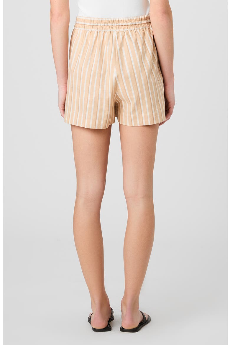 Sandlot Stripe Tie Waist Shorts, Alternate, color, SANDLOT STRIPE