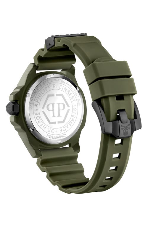 Philipp Plein The $kull Ecoceramic 44mm In Green