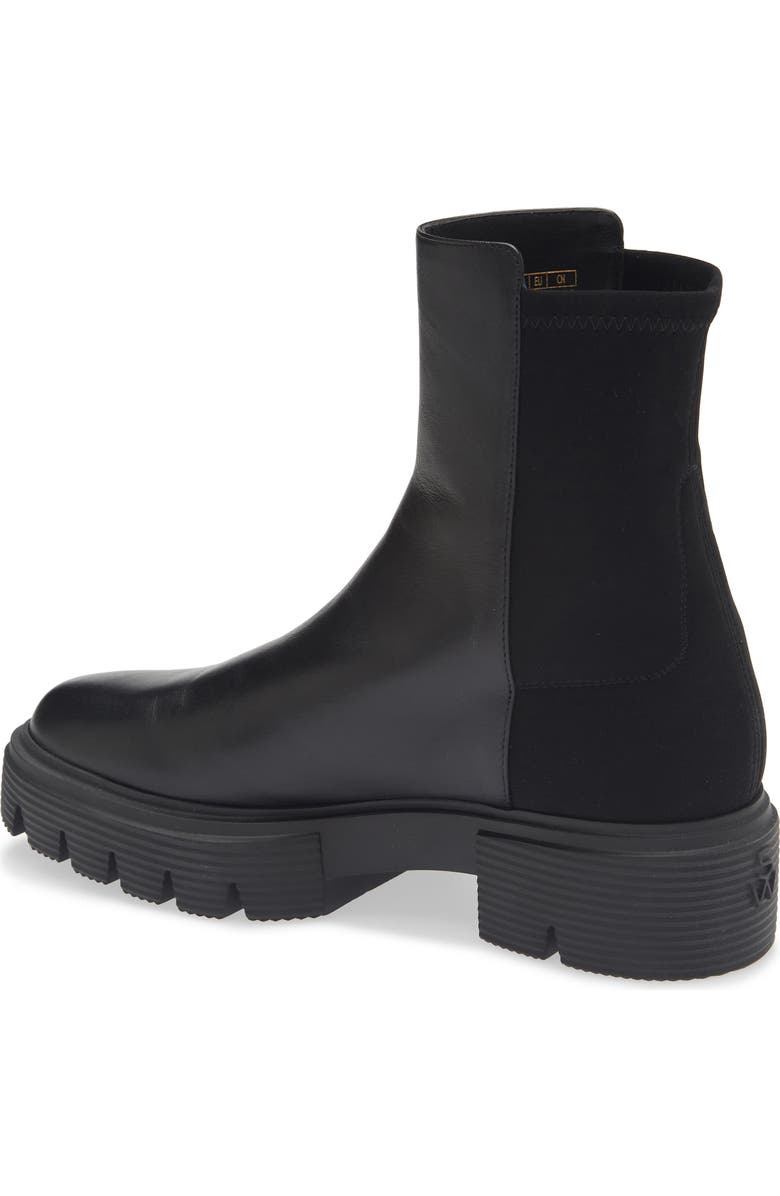 Stuart Weitzman Nolita Lug Sole Stretch Bootie, Alternate, color,