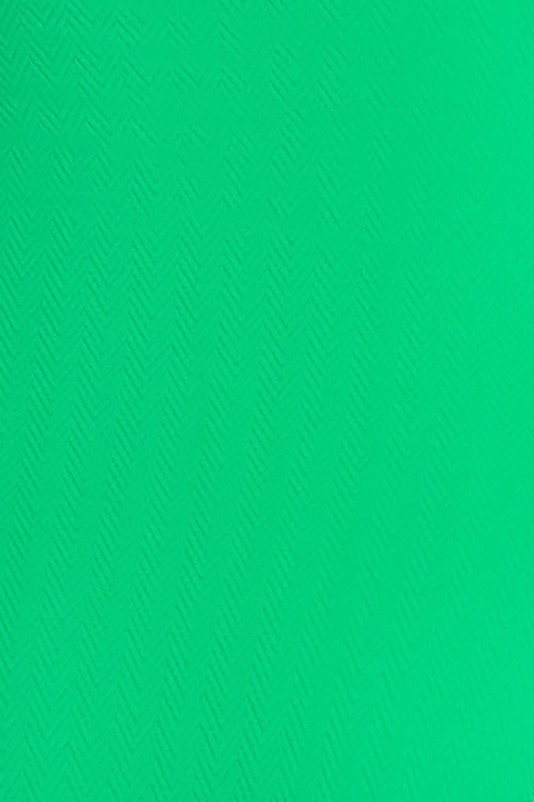 Olivia One-Piece, Alternate, color, Chevron Textured Kelly Green