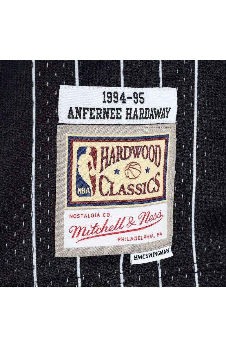 Mitchell & Ness Men's Mitchell & Ness Penny Hardaway Blue/Black Orlando Magic Hardwood Classics 1994/95 Split Swingman Jersey, Alternate, color, Blue