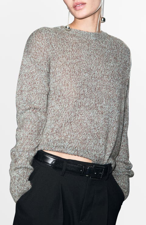 Metalllic Speckled Sweater