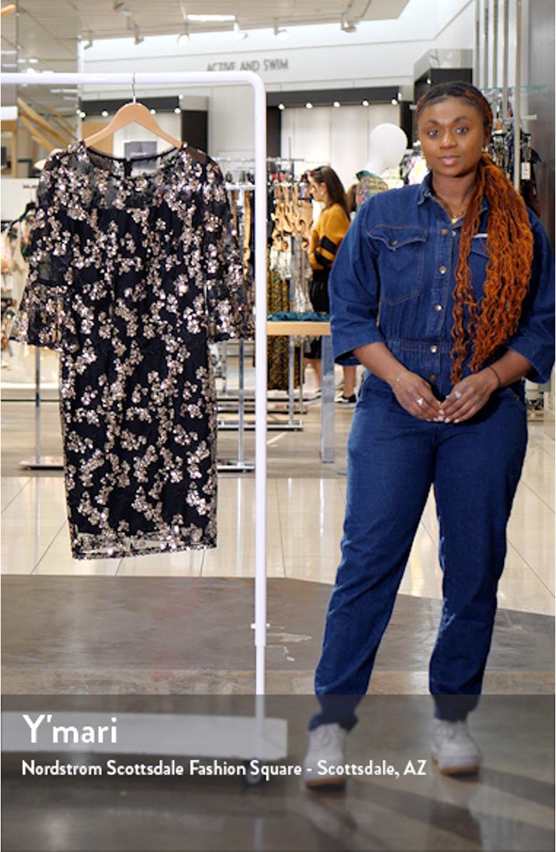 Sequin Lace Cocktail Dress, sales video thumbnail