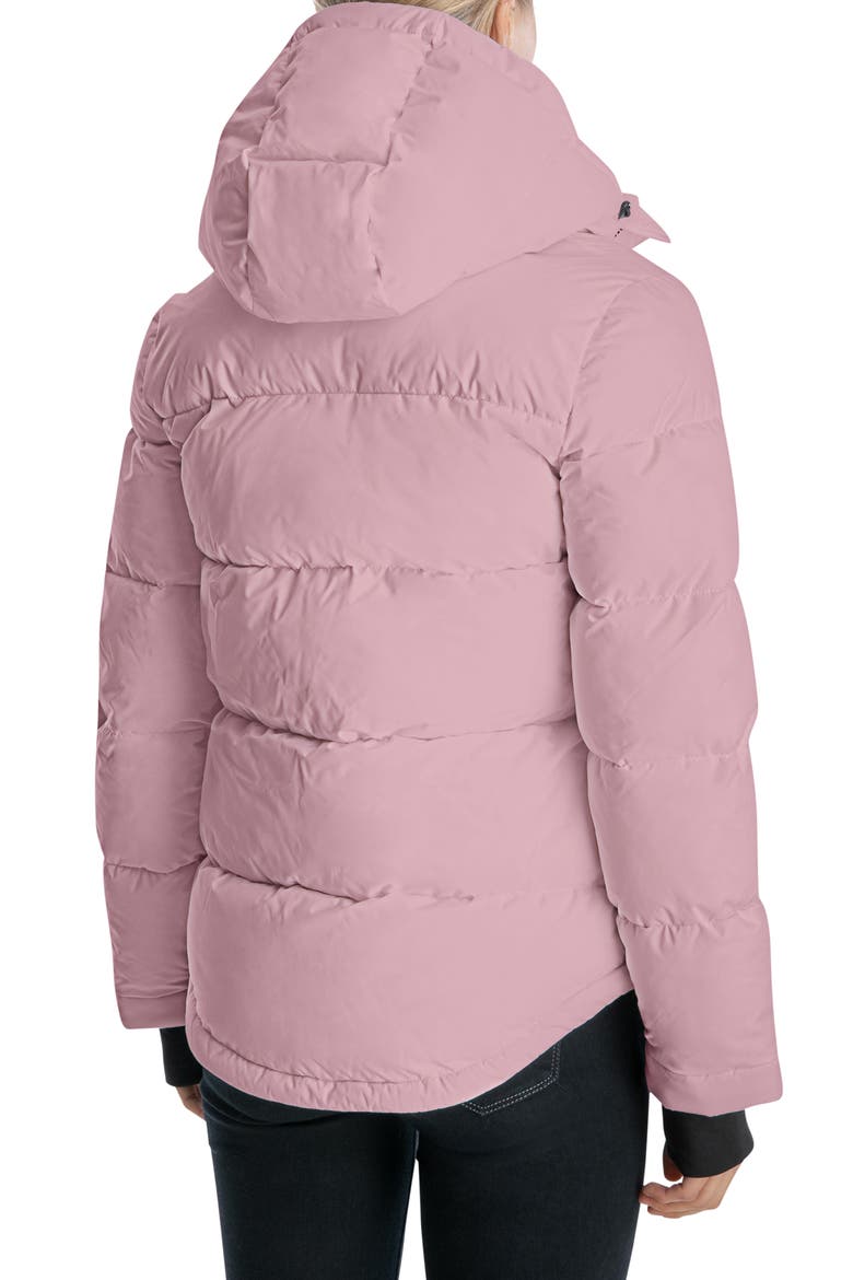 Eco Fill Hooded Puffer Jacket, Alternate, color, DUSTY PINK