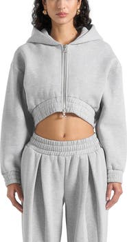 Manière De Voir Josiane Relaxed Zip Through Hoodie