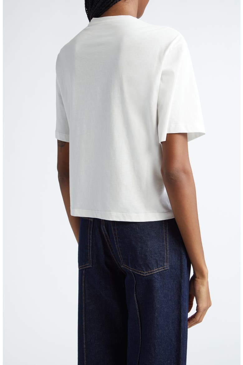 Aris Ruffle Cotton Top, Alternate, color, PRISTINE
