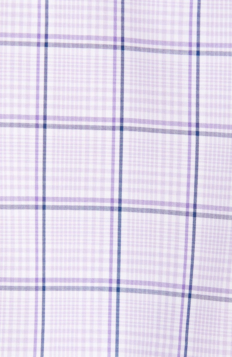 NORDSTROM MEN'S SHOP Tech-Smart Traditional Fit Stretch Windowpane Dress Shirt, Alternate, color, 