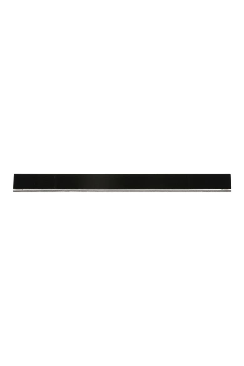 Short Acrylic Towel Rack, Alternate, color, GLOSSY BLACK