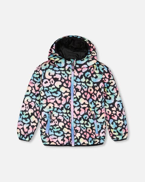 Quilted Mid-Season Animal Jacket (Toddler, Little Kid & Big Kid)
