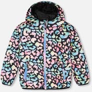 Deux par Deux Quilted Mid-Season Animal Jacket