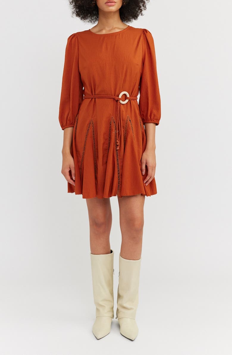 En Saison Itzel Belted Dress, Main, color,