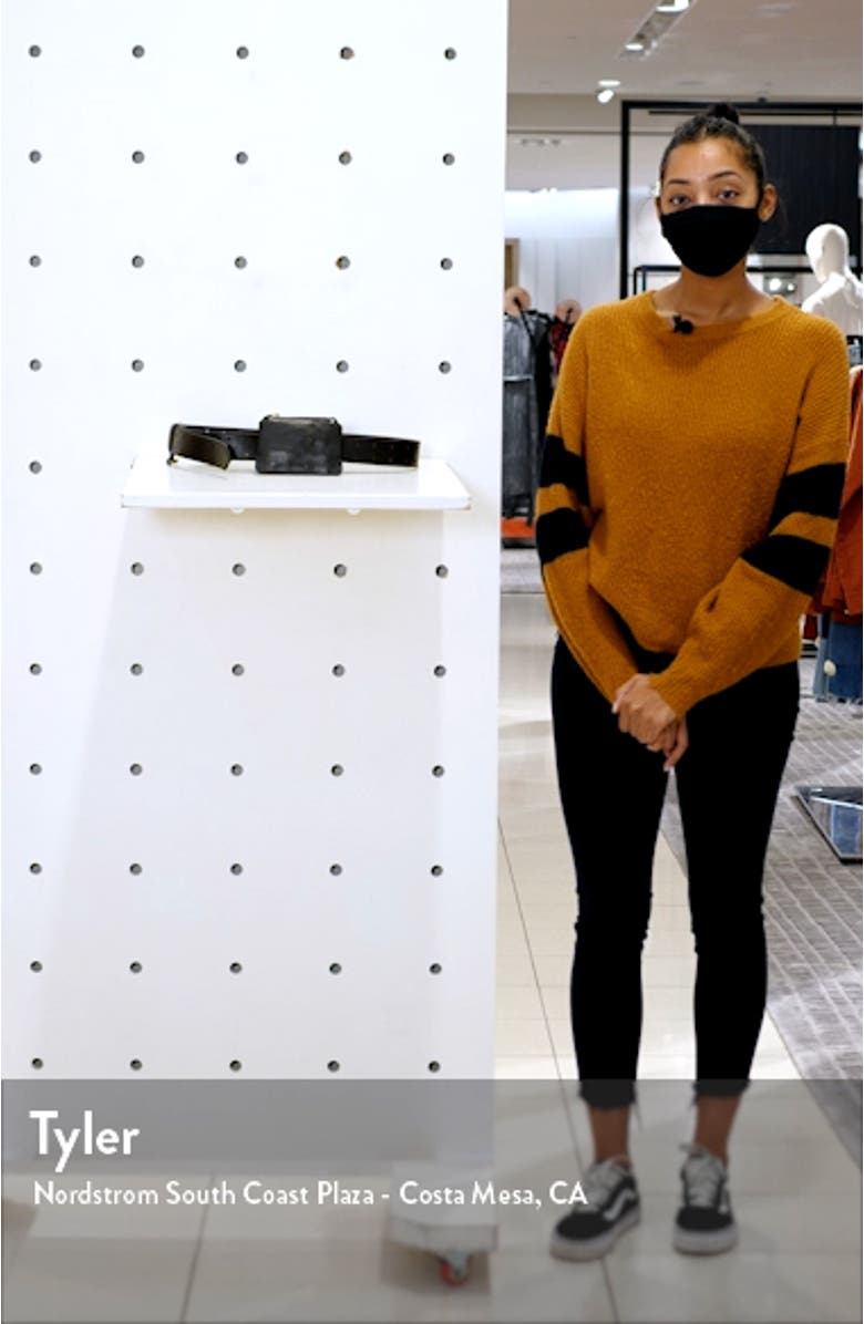 Leather Belt Bag, sales video thumbnail