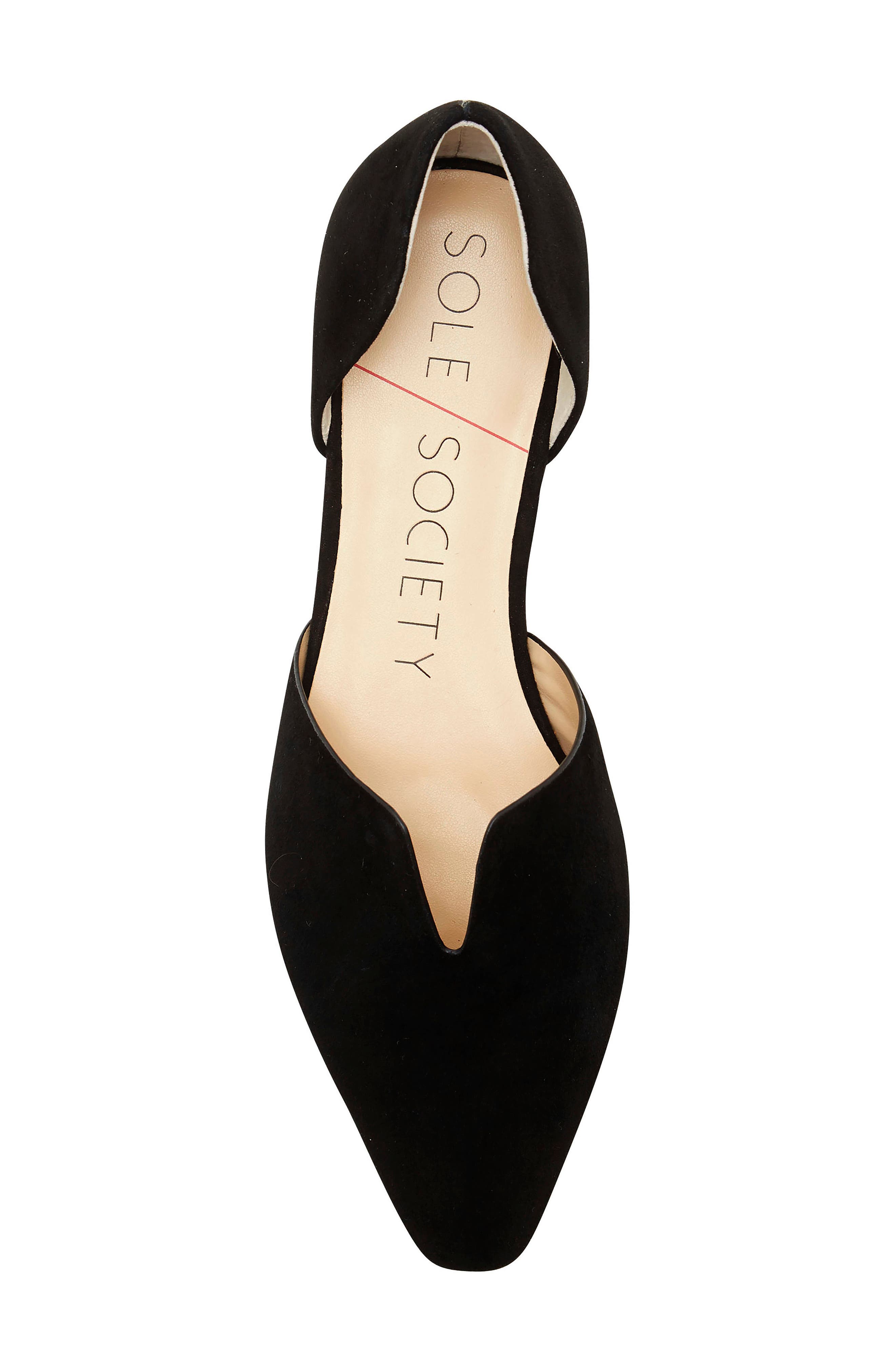 Sole Society Benna d'Orsay Loafer, Alternate, color, 