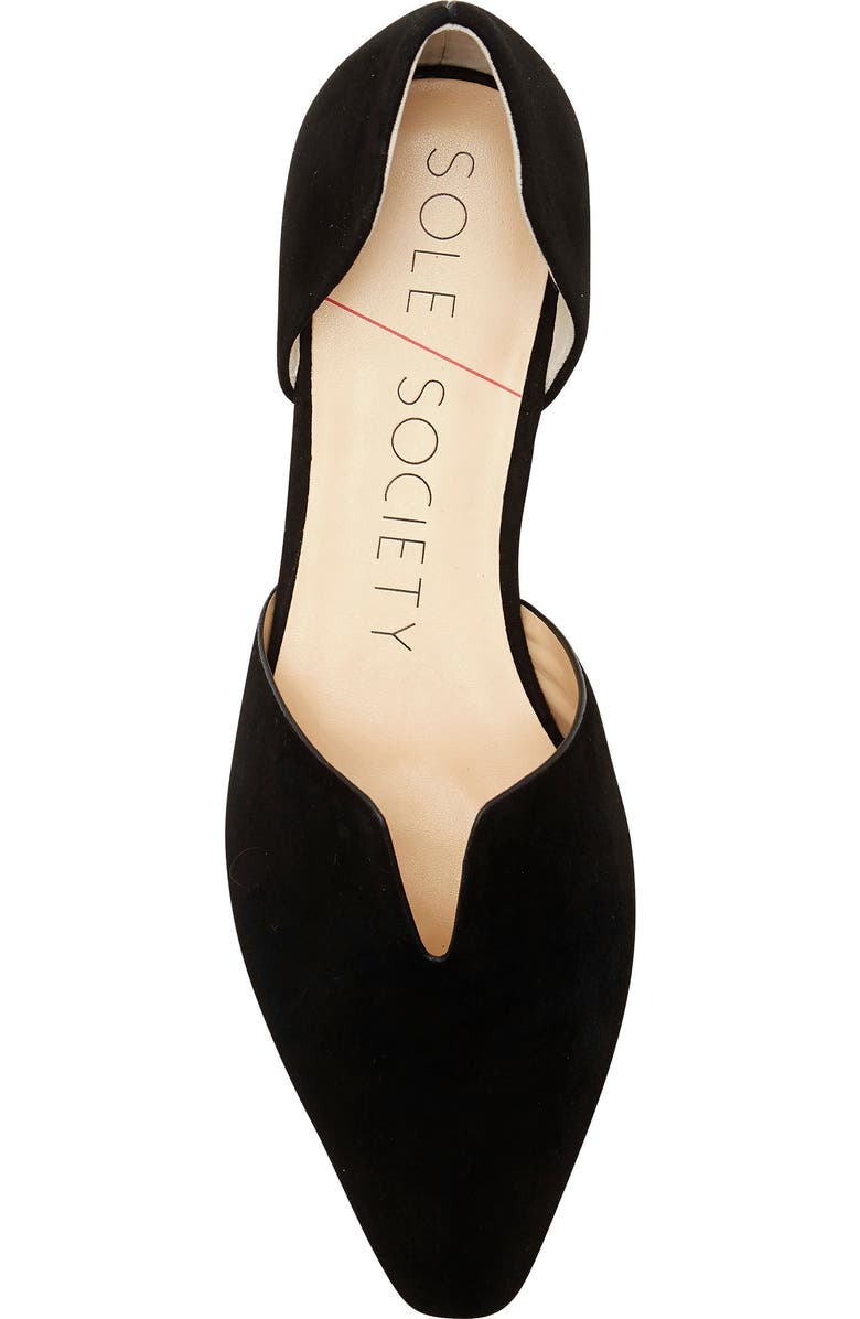 Sole Society Benna d'Orsay Loafer, Alternate, color,