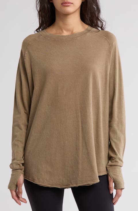 Vintage Wash Relaxed Long Sleeve Tee