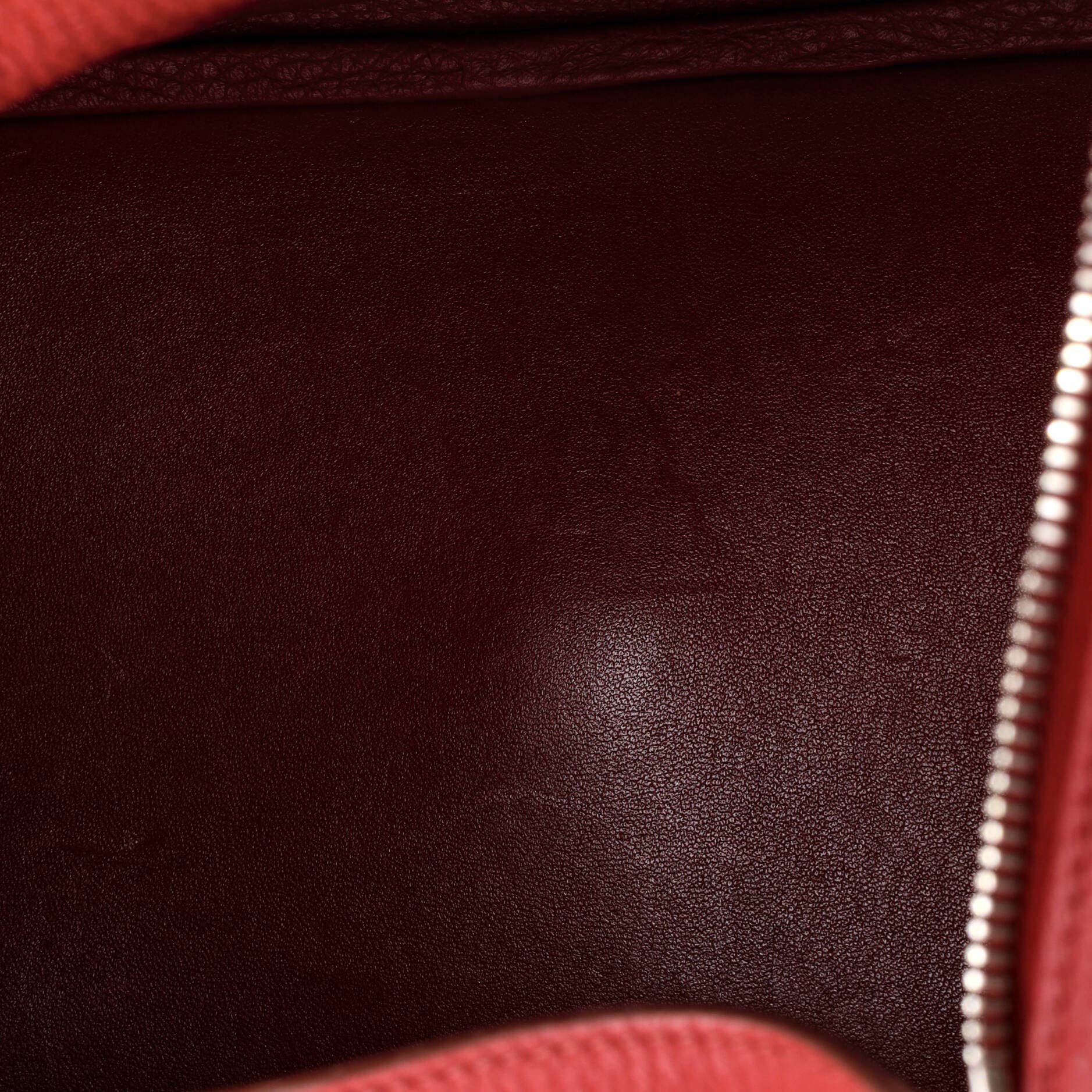 Pre-Owned Hermes Lindy Bag Clemence 34, Alternate, color, Rouge Garance
