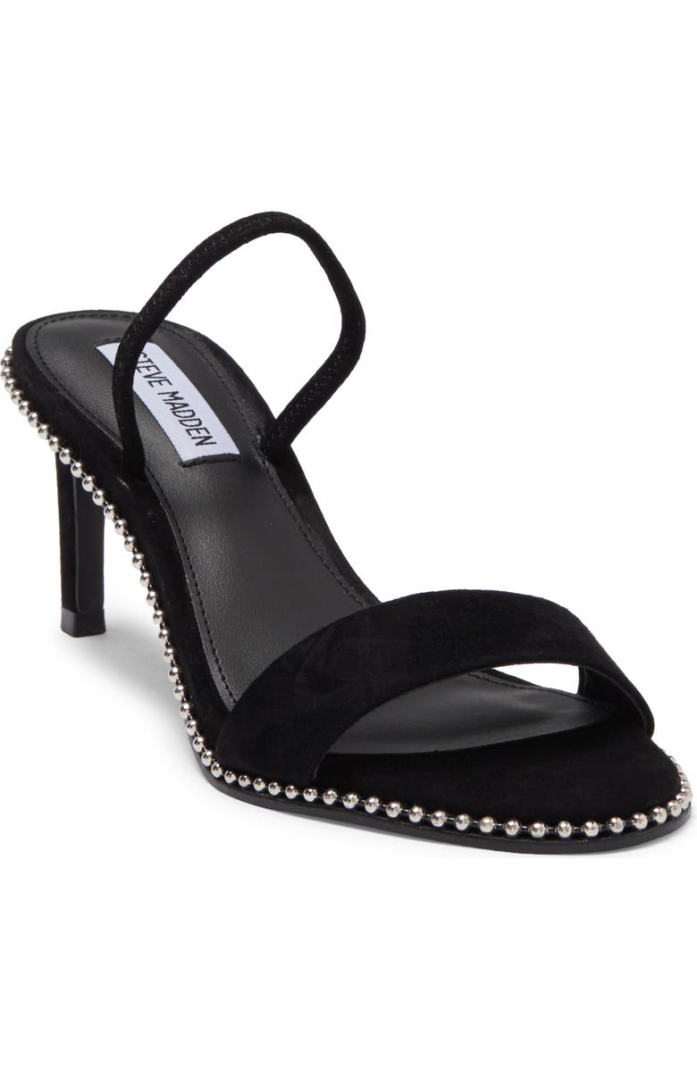 Steve Madden Benefit Crystal Heeled Sandal, Main, color,