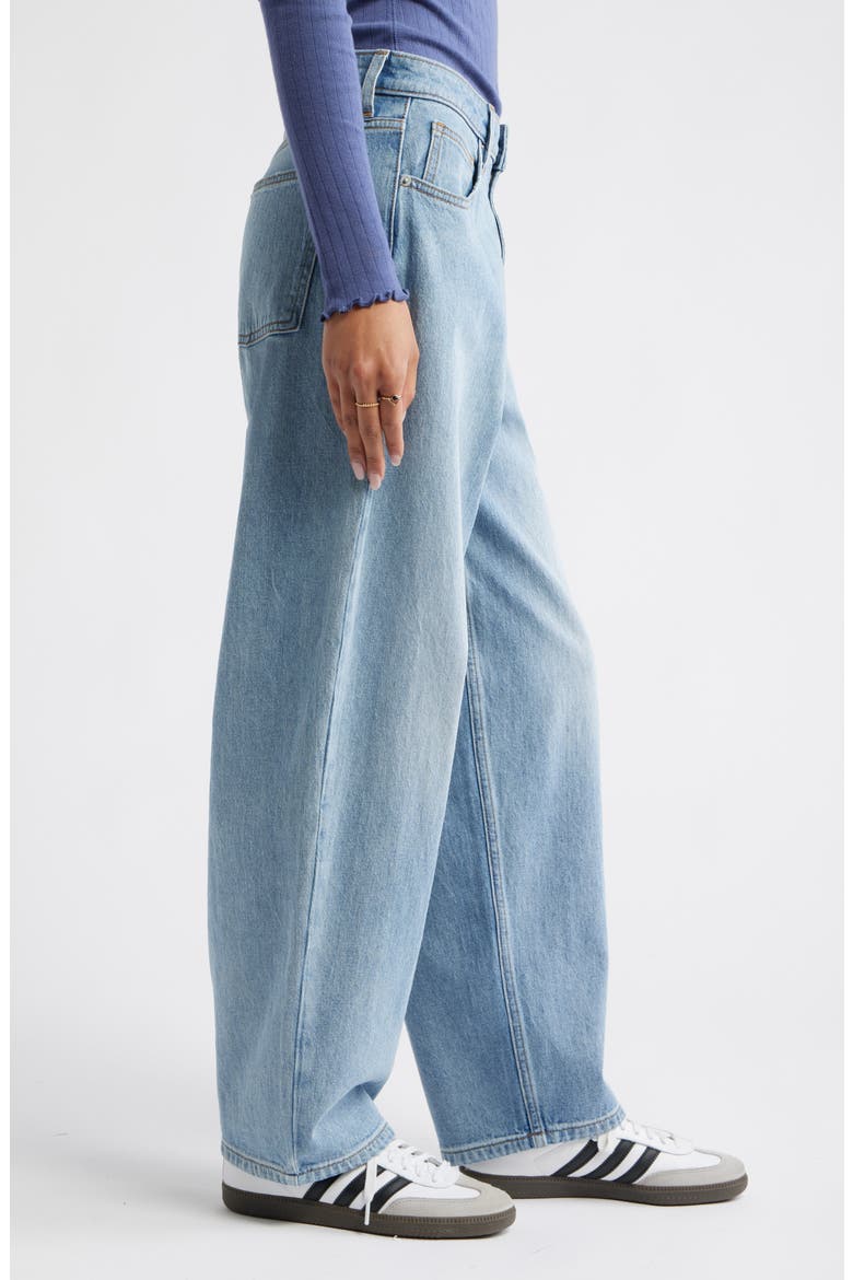 Mid Rise Baggy Barrel Jeans, Alternate, color, BROADWAY