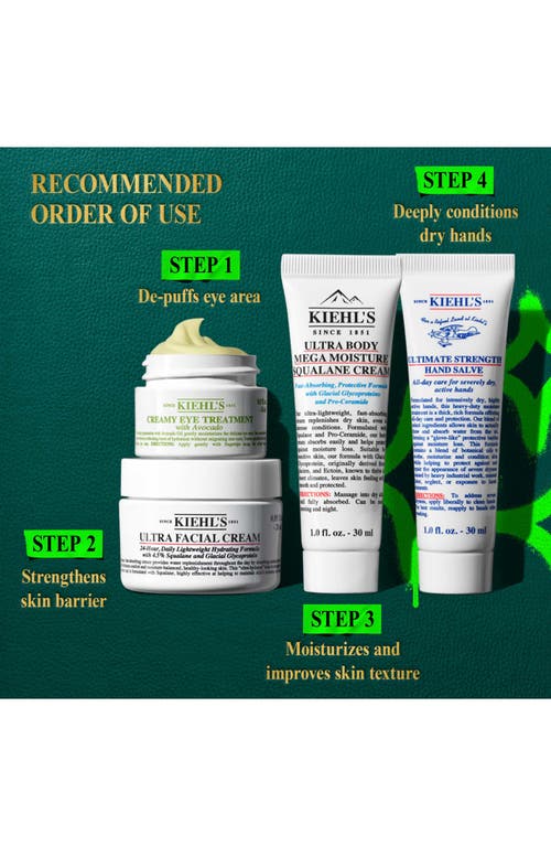 Kiehl's Since 1851 Mini Moistures, Big Benefits Set$78 Value In Transparent