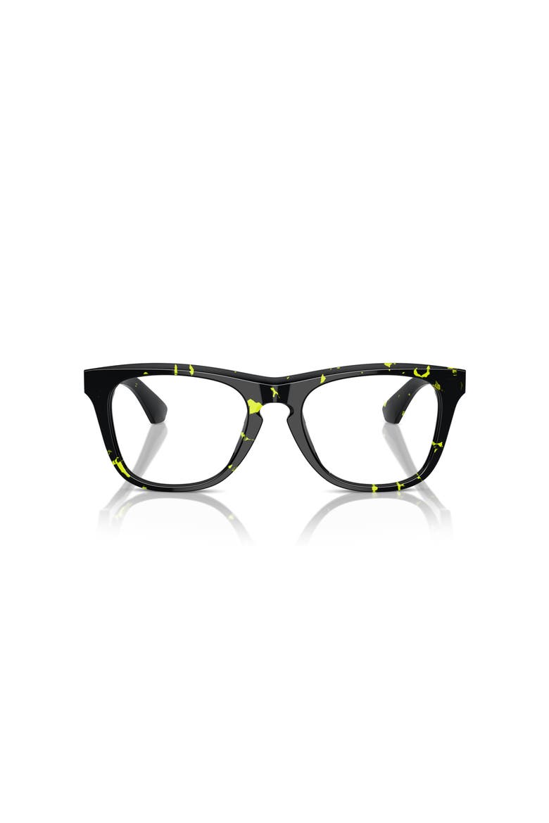51mm Square optical glasses, Alternate, color, Green