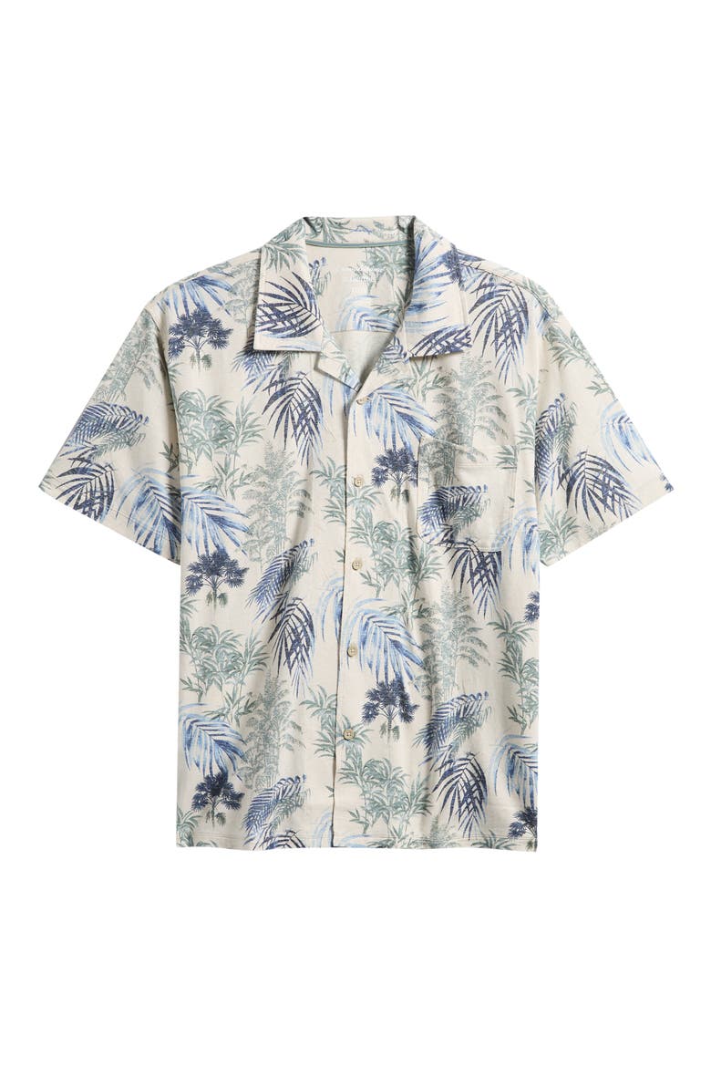 Vista Mar Bravo Beach IslandZone® Knit Camp Shirt, Alternate, color, STARBRIGHT