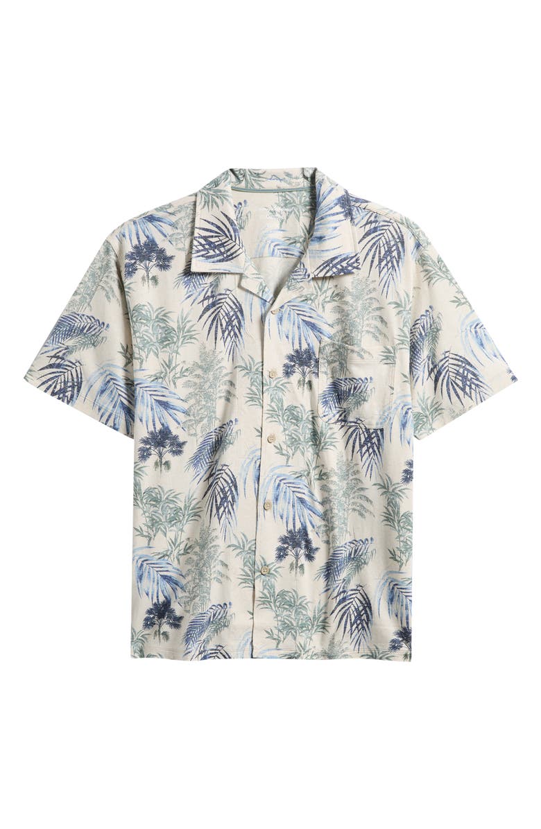 Tommy Bahama Vista Mar Bravo Beach IslandZone<sup>®</sup> Knit Camp Shirt, Alternate, color, Starbright