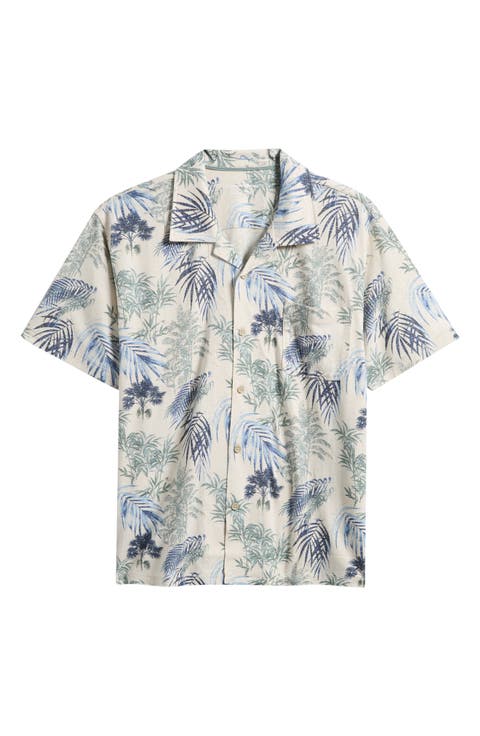 Vista Mar Bravo Beach IslandZone® Knit Camp Shirt