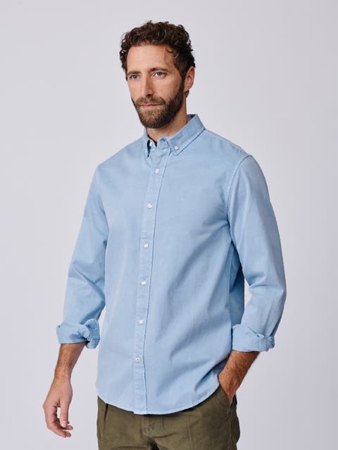 Hessle Long Sleeve Relaxed Fit Shirt