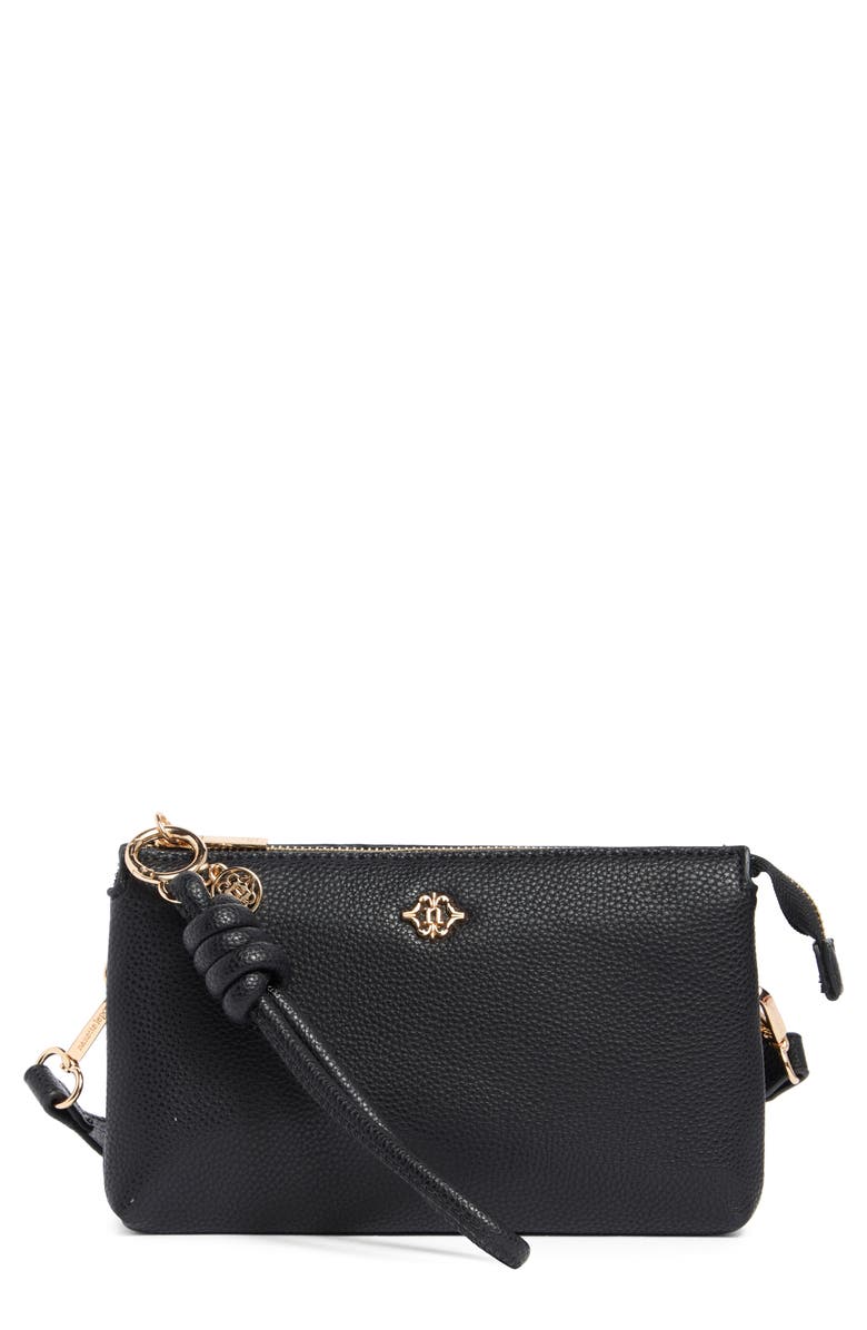 Nanette Lepore Ruby Small Crossbody Bag, Main, color, Black