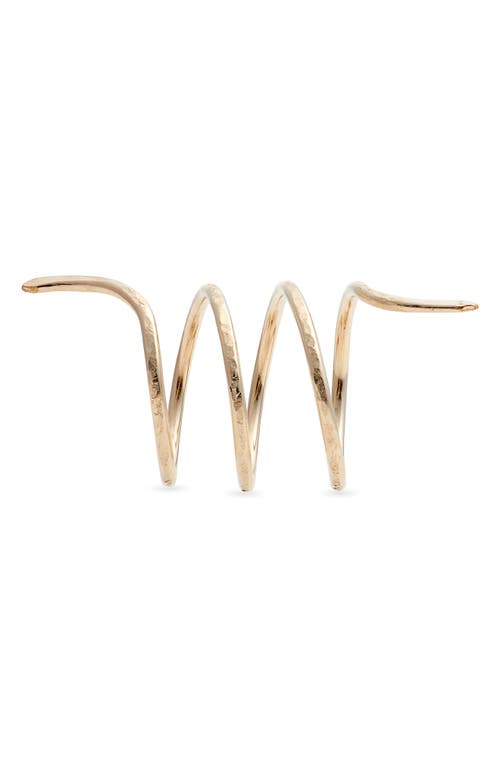 Nashelle Snake Wrap Ring In Gold