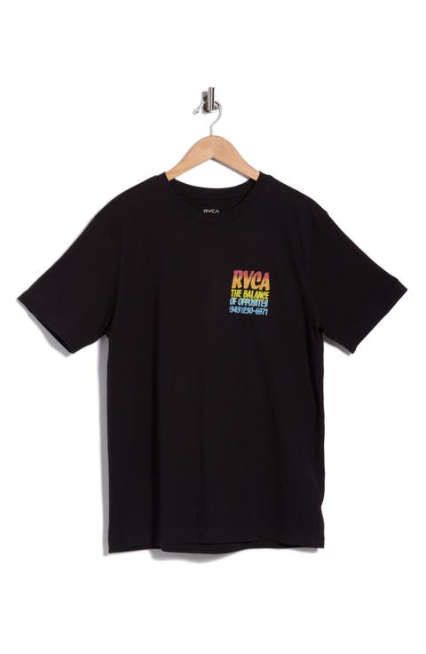 Screen Fade Cotton Graphic T-Shirt